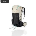 Turistický batoh 30 l s vestavěnou pláštěnkou 26 x 15 x (60 + 23) cm Polyamid s polyethylenovými vlákny Na trekking a cestování 2