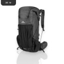 Turistický batoh 30 l s vestavěnou pláštěnkou 26 x 15 x (60 + 23) cm Polyamid s polyethylenovými vlákny Na trekking a cestování 1