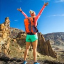 Turistický batoh 40 l Odolná nylonová konstrukce Spousta kapes a elastické šňůry Unisex Na trekking horolezectví kempink a cestování 5