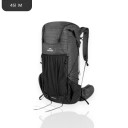 Turistický batoh 45 l s vestavěnou pláštěnkou Velikost M 26 x 18 x (60 + 30) cm Polyamid s polyethylenovými vlákny Na trekking a kempink 1