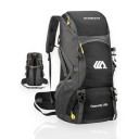 Turistický batoh 50 l 30 x 15 x 62 cm Vodotěsný nylon Prodyšná záda a bederní pás Unisex Na trekking horolezectví cestování a lyžování 3