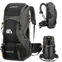 Turistický batoh 50 l 30 x 15 x 62 cm Vodotěsný nylon Prodyšná záda a bederní pás Unisex Na trekking horolezectví cestování a lyžování 5