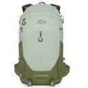 Turistický batoh s vestavěnou pláštěnkou 34 x 16 x 61 cm Odvětrávaná záda a bederní pás Lehký a voděodolný Unisex Na turistiku a kempink 6