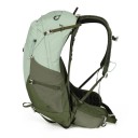 Turistický batoh s vestavěnou pláštěnkou 34 x 16 x 61 cm Odvětrávaná záda a bederní pás Lehký a voděodolný Unisex Na turistiku a kempink 9