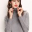 Turtleneck pentru femei A2132 5