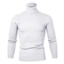 Turtleneck tröja för män F169 2