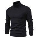 Turtleneck tröja för män F171 4