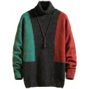 Turtleneck tröja för män F195 2