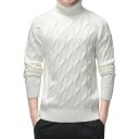 Turtleneck tröja för män F213 3