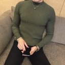 Turtleneck tröja för män F256 6