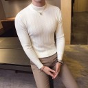 Turtleneck tröja för män F256 2