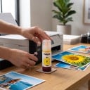 Tusze 104 Pro Epson EcoTank ET-2821 ET-2825 ET-2826 ET-2830 Napełniacz w butelce 70 ml Na bazie wody Żółty 3