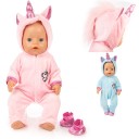 Tuta con unicorno per bambola 1