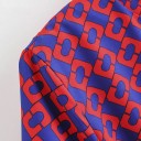 Tuta da donna con motivo e legatura 2