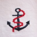 Tuta da marinaio per neonati - Bianca 4