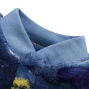 Tuta invernale e primaverile per neonati Tuta in flanella blu in pile con motivo di dinosauri Abbigliamento morbido per bambini in poliestere per ragazzi e ragazze 5