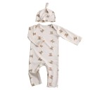 Tutina per neonati con cappello T2667 2