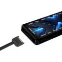 Tuulettimen jakaja 13,3 x 4,8 x 1,4 cm 2v1 8 ARGB-portilla ja 8 PWM-portilla kaukosäätimellä musta PC-koteloon 5
