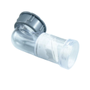 Tuyau d'évacuation courbé pour lavabo, anti-odeur, évacuation rapide, kit de raccords, adapté pour la cuisine, la salle de bain et l'évier 6