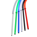 Tuyau en silicone pour chicha Embout en carbone 250 mm Longueur totale 1,7 m Qualité alimentaire Pour accessoires de shisha et hookah 3