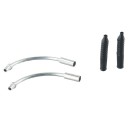 Tuyaux de purge avec adaptateurs en caoutchouc 10 pcs ensemble pour freins hydrauliques outil de purge de freins de vélo 5