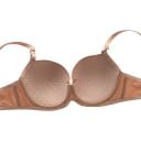 Två damunderklädesset i beige och mintgrön färg, varje med push up-bh och trosor dekorerade med en liten rosett 7
