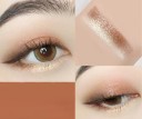 Tvåfärgad shimmer cream shadow Cream shadow stick Cream ögonsminkpenna Vattentät 3