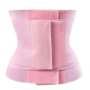 Tvarující pás na suchý zip Kompresní pás kolem pasu Dvojitá vrstva Korzet na zmenšení pasu Modelační bederní pás Shapewear pro ženy 5