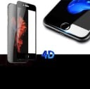 Tvrdené ochranné sklo 4D na displej pre telefóny iPhone Tvrdosť 9H Zaoblené hrany Hrúbka 0,3 mm Zachovaná priehľadnosť displeja 3