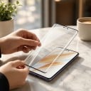 Tvrdené sklo pre Samsung Galaxy S25 Sada 3 ks Ochranné sklo na displej Proti poškrábaniu Priehľadné s čiernym rámčekom Na mobil 4