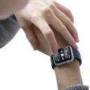 Tvrzené ochranné sklo na Apple Watch 44 mm s instalačním nástrojem snadná aplikace kompatibilní Series SE 4 5 6 skleněná fólie na displej 4