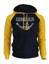 Tweekleurige sweatshirt voor heren F106 1