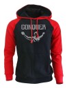 Tweekleurige sweatshirt voor heren F106 1