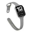 Tynd silikone rem til Apple Watch S10 42 mm og 38 mm 40 mm 41 mm Let, åndbar, blød reserve rem kompatibel med flere modeller til sport 5