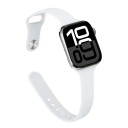 Tynd silikone rem til Apple Watch S10 42 mm og 38 mm 40 mm 41 mm Let, åndbar, blød reserve rem kompatibel med flere modeller til sport 2