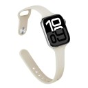 Tynd silikone rem til Apple Watch S10 42 mm og 38 mm 40 mm 41 mm Let, åndbar, blød reserve rem kompatibel med flere modeller til sport og daglig brug 17