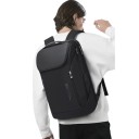 Työskentelyreppu kannettavalle 29 x 17 x 47 cm 20 - 35 l Vedenkestävä pehmustettu reppu USB-latauksella ja säädettävillä olkahihnoilla 4