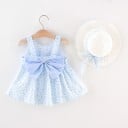 Tytön mekko hatulla 10