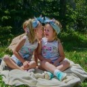 Tyttöjen hihaton paita ja shortsit L1300 4