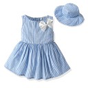 Tyttöjen mekko hatulla L1207 2