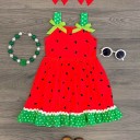 Tyttöjen mekko N265 1