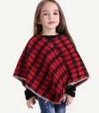 Tyttöjen ponchohuivi J619 2