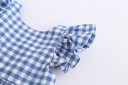 Tyttöjen ruudullinen mekko N71 6