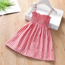 Tyttöjen ruudullinen mekko N87 2