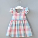 Tyttöjen ruudullinen mekko 1