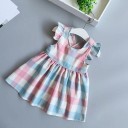 Tyttöjen ruudullinen mekko 3