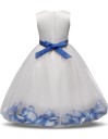Tyttöjen ruusuilla koristeltu mekko J2897 13