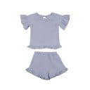Tyttöjen T-paita ja shortsit L1273 5