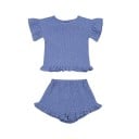 Tyttöjen T-paita ja shortsit L1273 4