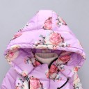 Tyttöjen talvitakki Rose J2501 5